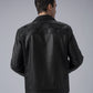 Mens Leather Trucker Jacket,  Real Genuine Leather Jacket